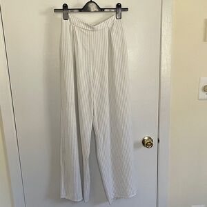 Sienna Sky Cream and Black Striped Pants